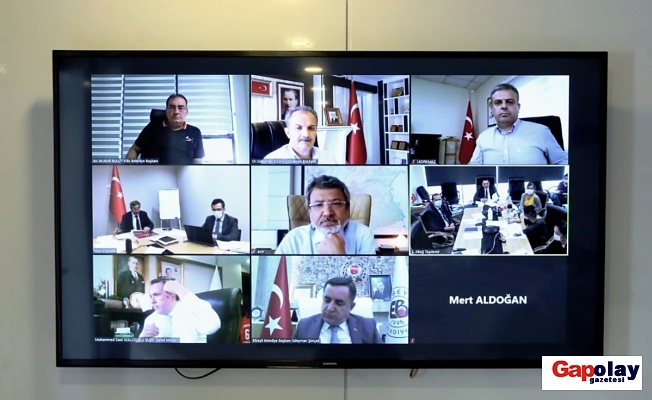 Başkan Kılınç  FRIT projesini telekonferansla görüştu