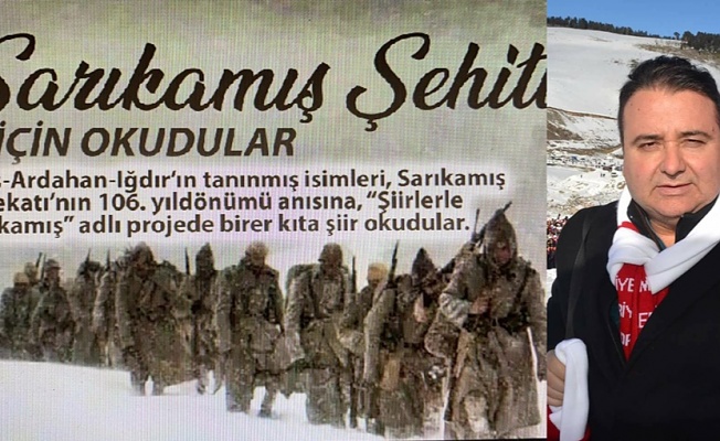 GAP Gazeteciler Bir.Gen.Yrd. Dr. Seyfullah Türksoy Hazırladı  ‘SARIKAMIŞ ŞEHİTLERİ İÇİN OKUDULAR ‘