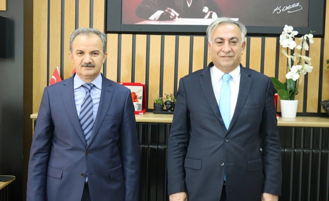 Başkan Kılınç'dan Milli Eğitim Müdürü Gönen'e ziyaret