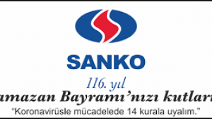 SANKO Holding Ramazan bayramı kutlama ilanı